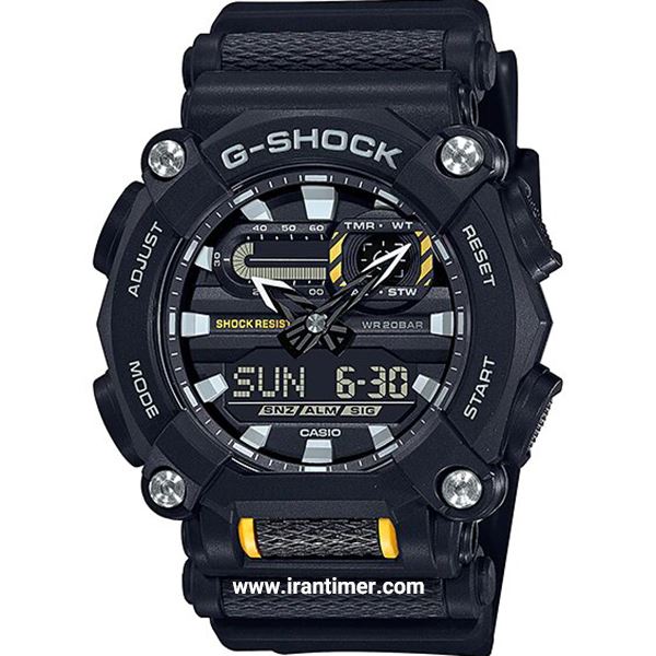 قیمت و خرید ساعت مچی مردانه کاسیو (CASIO) جی شاک مدل GA-900-1ADR اسپرت | اورجینال و اصلی