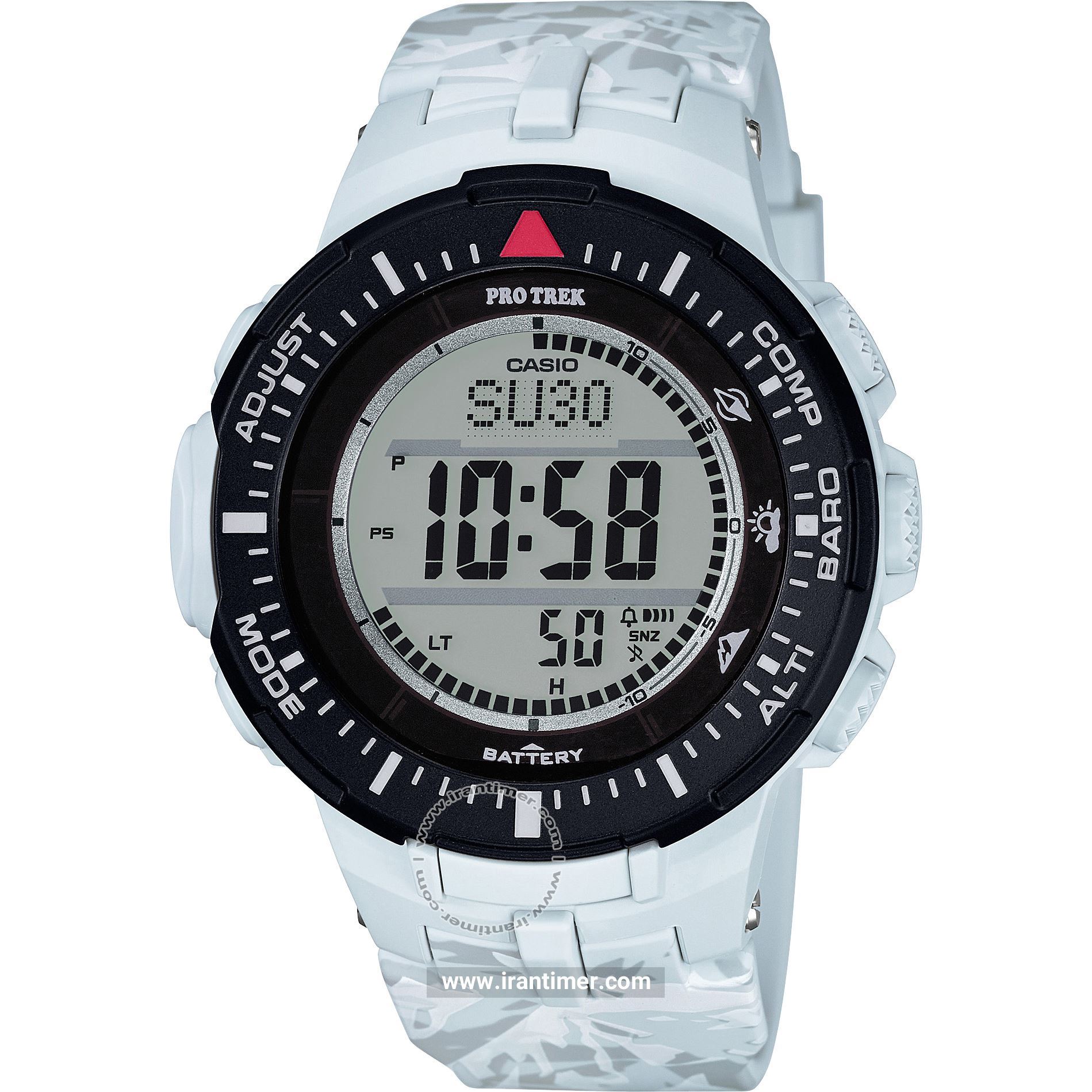 قیمت و خرید ساعت مچی مردانه کاسیو (CASIO) پروترک مدل PRG-300CM-7DR اسپرت | اورجینال و اصلی