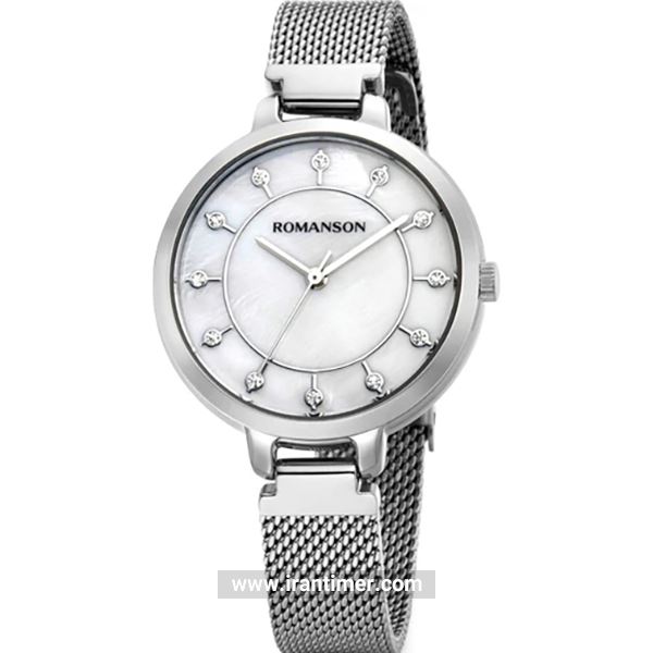قیمت و خرید ساعت مچی زنانه رومانسون(ROMANSON) مدل RM0B15LLWWMS2W-W کلاسیک | اورجینال و اصلی