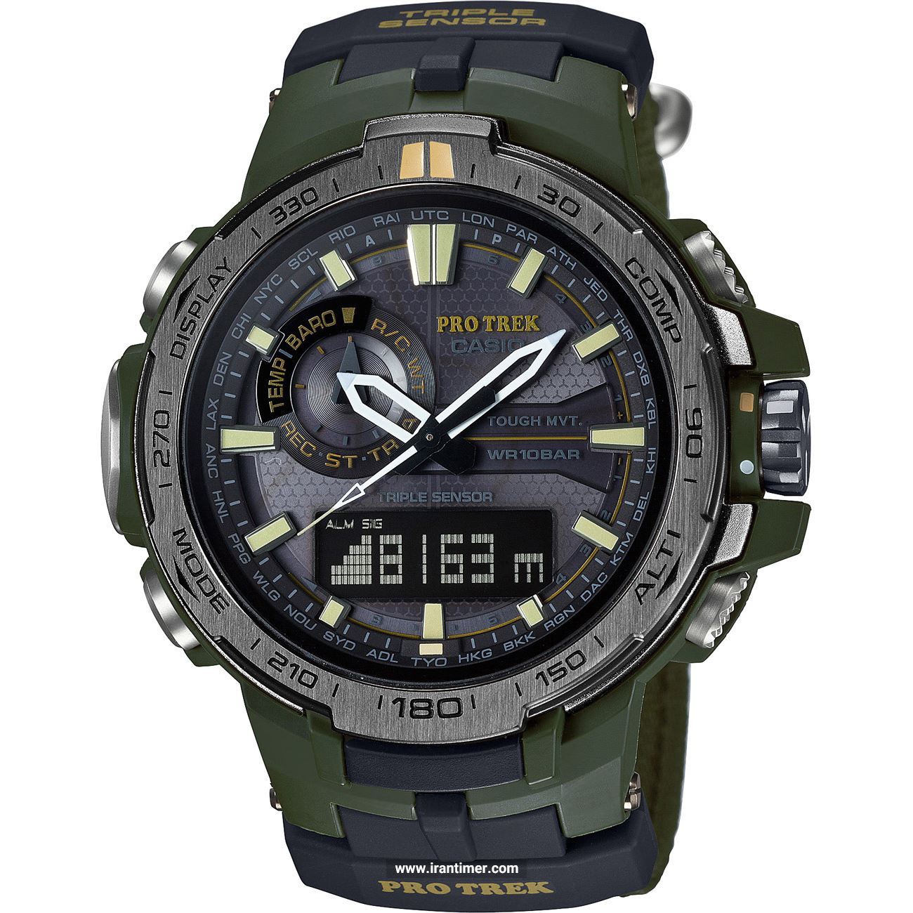 قیمت و خرید ساعت مچی مردانه کاسیو (CASIO) پروترک مدل PRW-6000SG-3DR اسپرت | اورجینال و اصلی