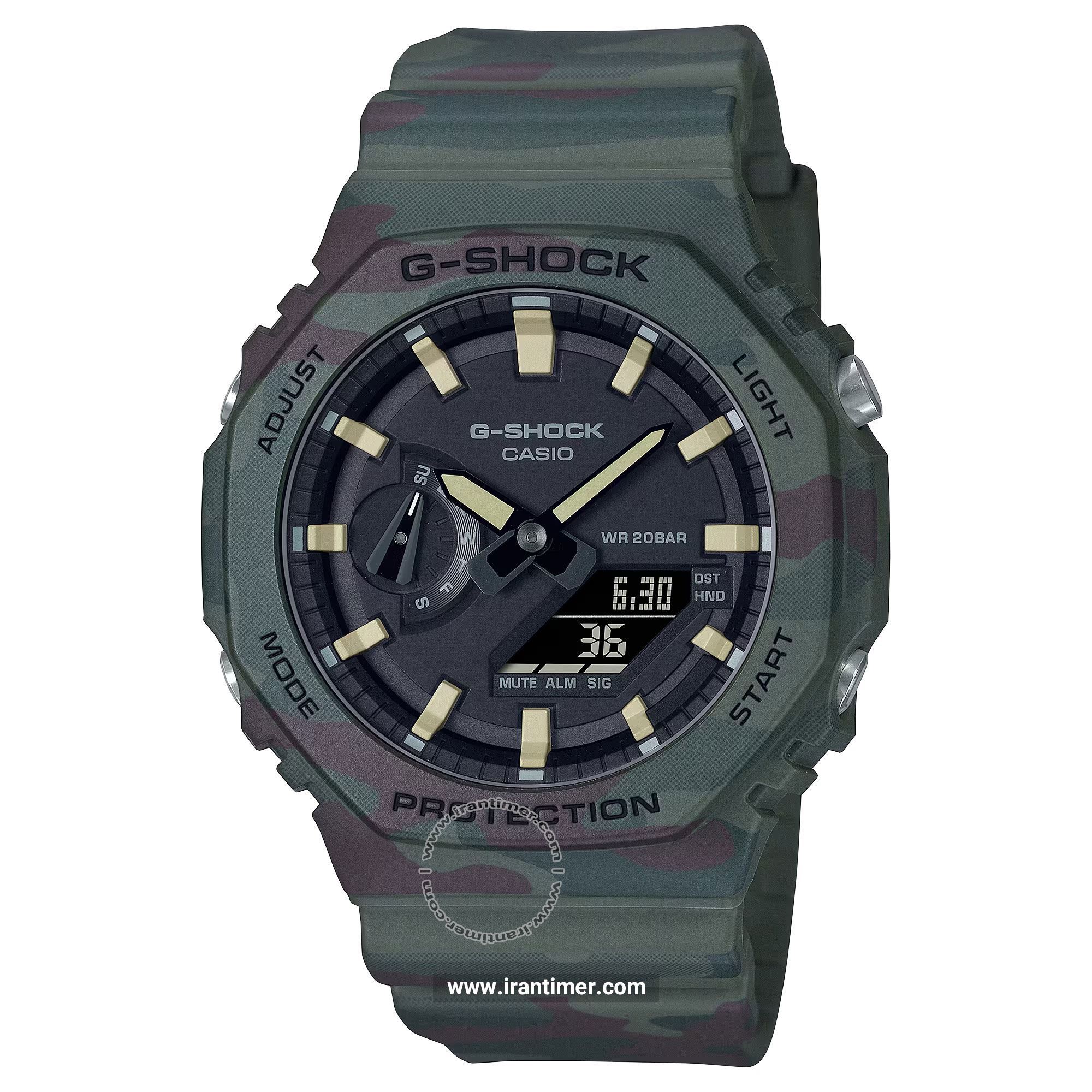 قیمت و خرید ساعت مچی مردانه کاسیو (CASIO) جی شاک مدل GAE-2100WE-3ADR اسپرت | اورجینال و اصلی