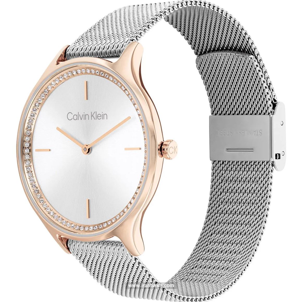 قیمت و خرید ساعت مچی زنانه کالوین کلاین(CALVIN KLEIN) مدل 25100006 فشن | اورجینال و اصلی