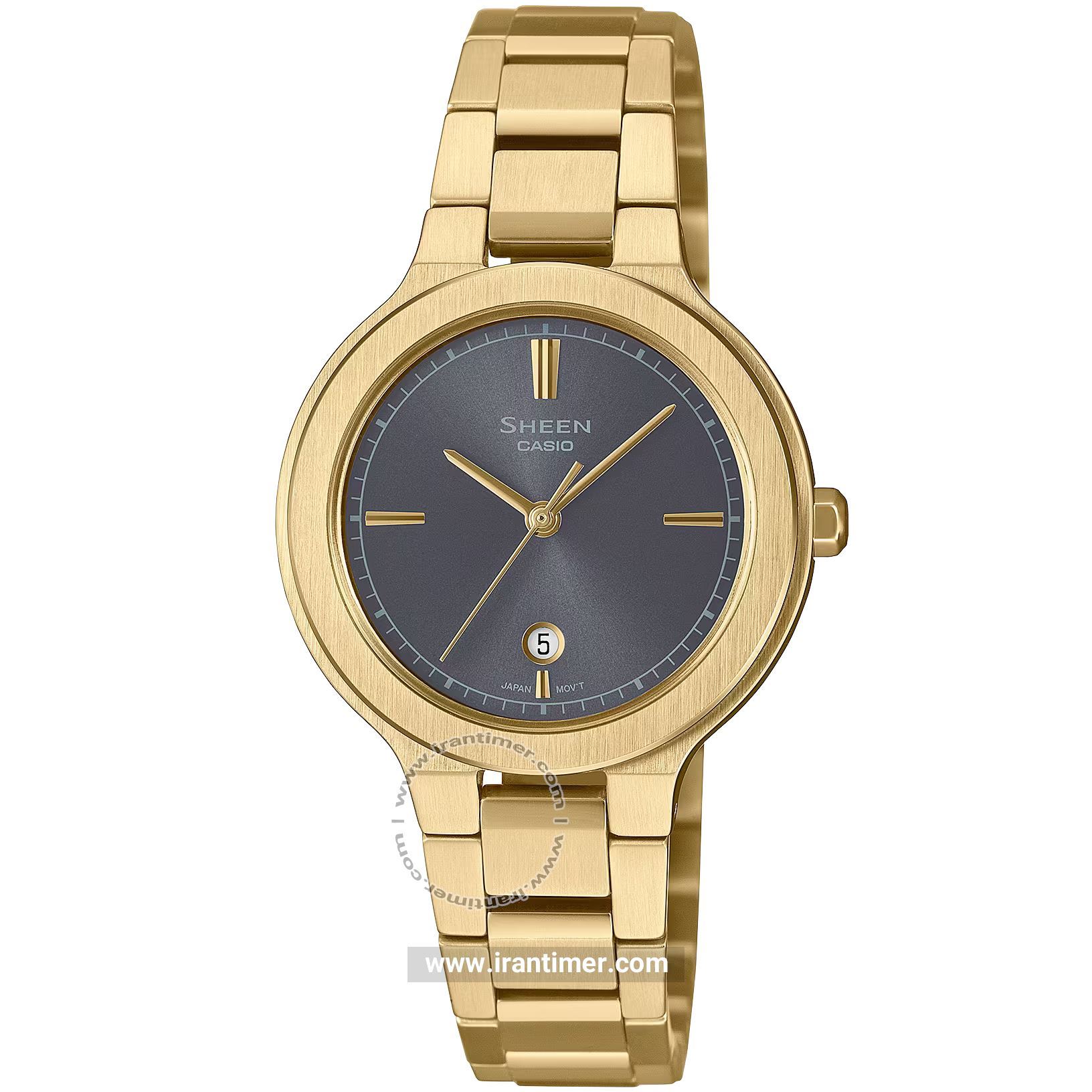 قیمت و خرید ساعت مچی زنانه کاسیو (CASIO) شین مدل SHE-4559G-8A- کلاسیک | اورجینال و اصلی