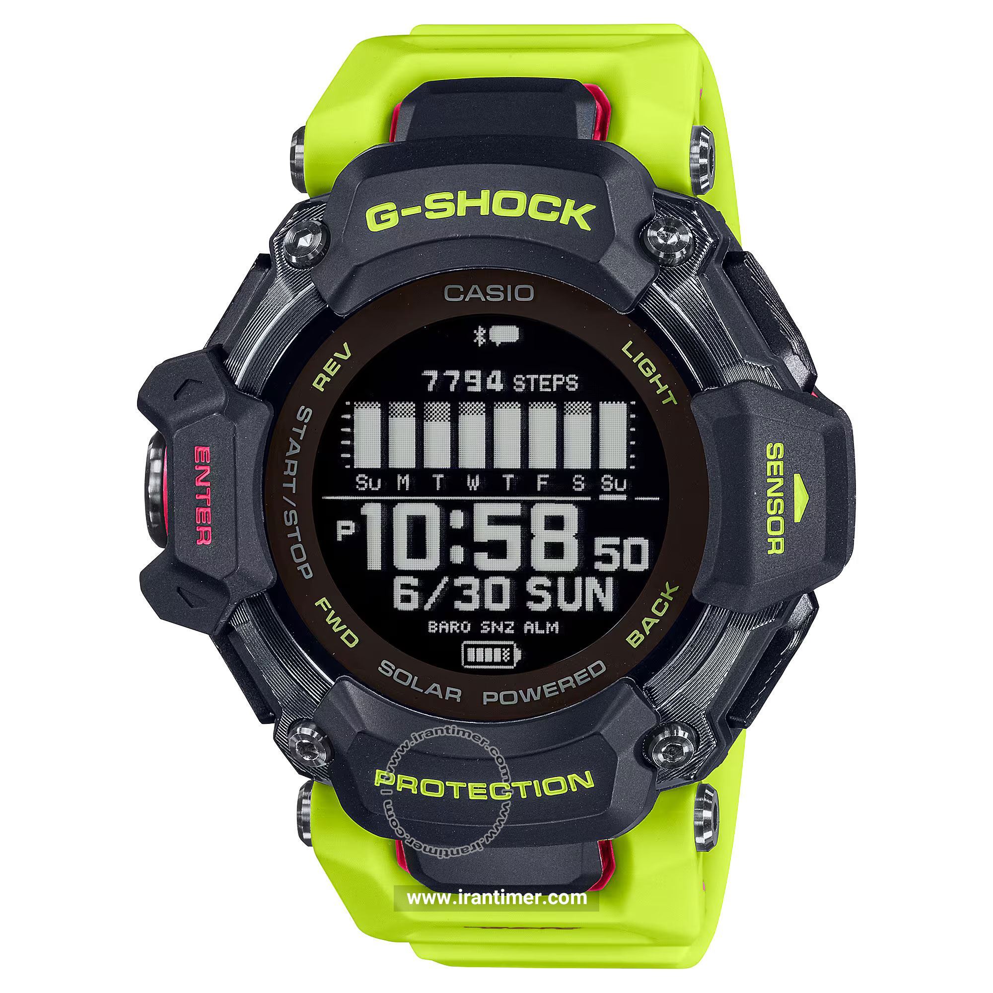 قیمت و خرید ساعت مچی مردانه کاسیو (CASIO) جی شاک مدل GBD-H2000-1A9JR اسپرت | اورجینال و اصلی