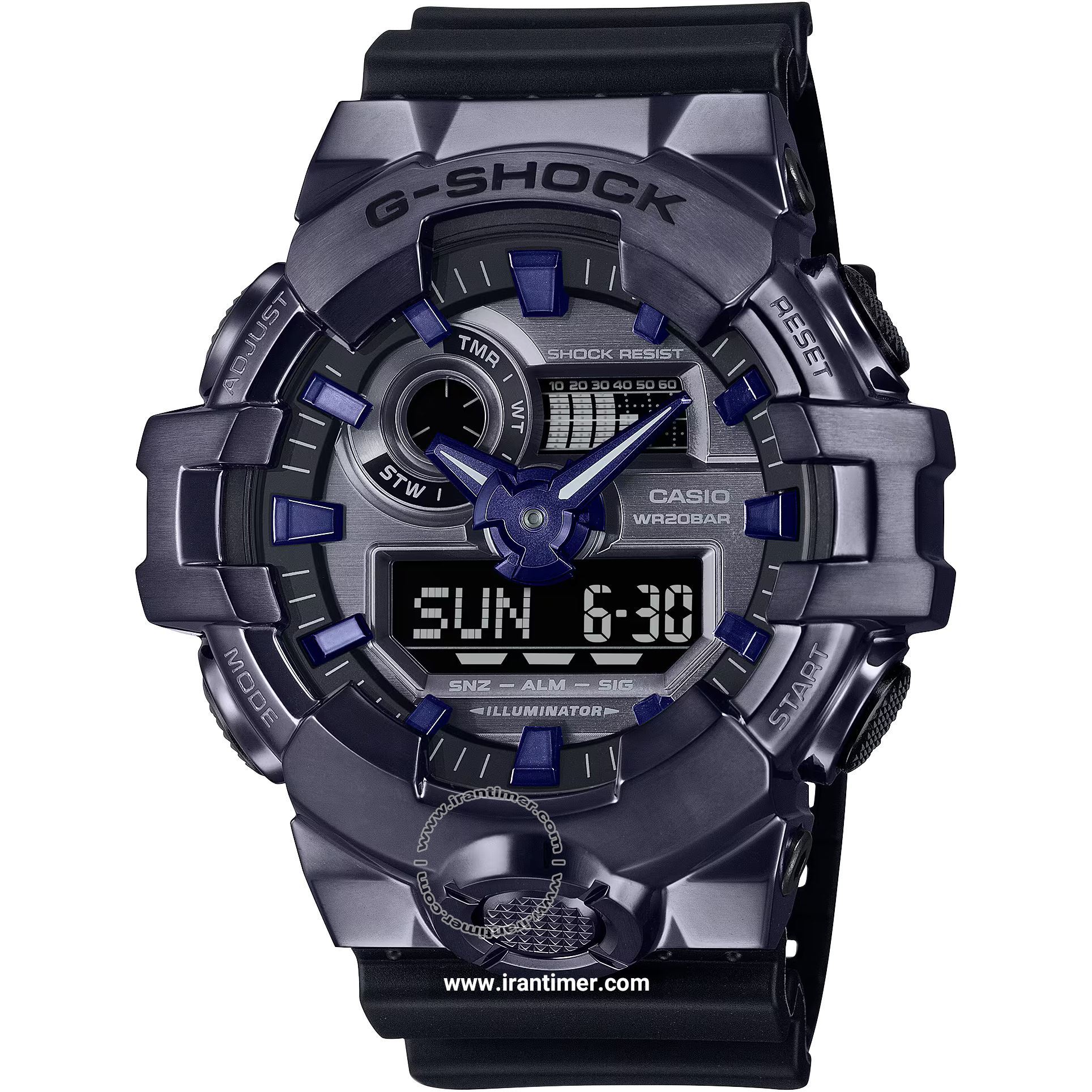 ff0da91fda1846a692a9a082049926a5 قیمت و خرید ساعت مچی مردانه کاسیو (CASIO) جی شاک مدل GM-700P-6ADR اسپرت | اورجینال و اصلی - تصویر 1