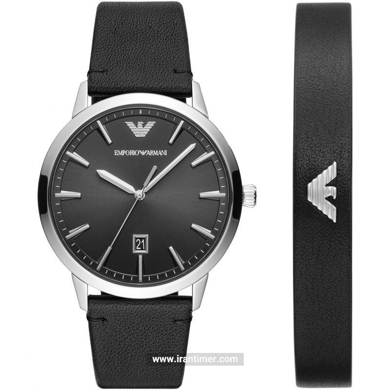 قیمت و خرید ساعت مچی مردانه امپریو آرمانی(EMPORIO ARMANI) مدل AR80064SET کلاسیک | اورجینال و اصلی