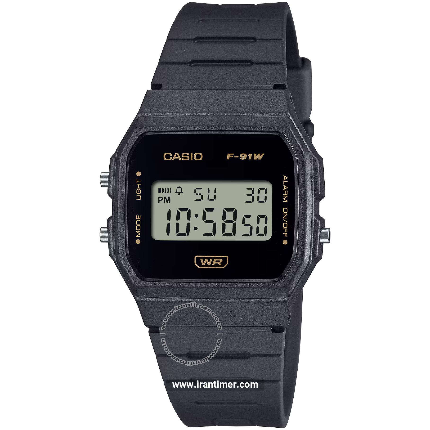 قیمت و خرید ساعت مچی مردانه زنانه کاسیو (CASIO) جنرال مدل F-91WB-8ADF اسپرت | اورجینال و اصلی