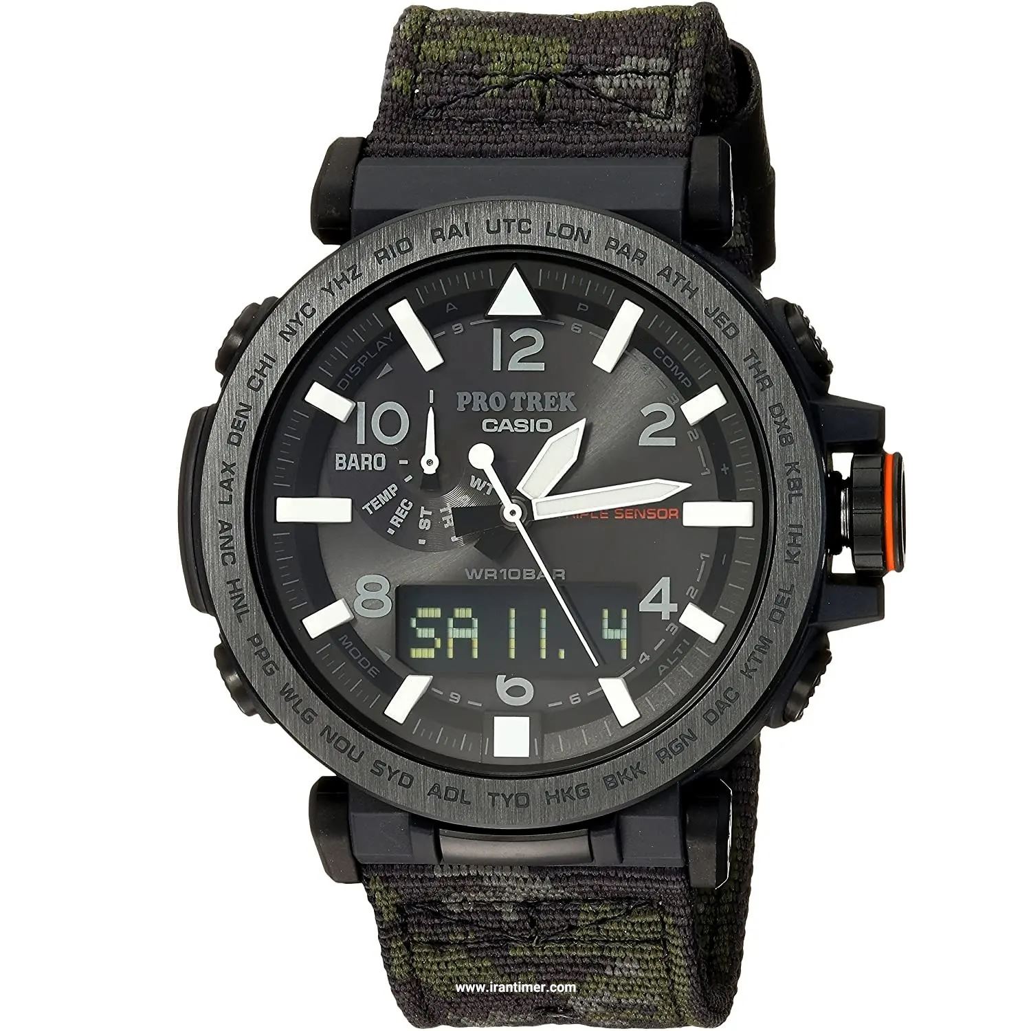 قیمت و خرید ساعت مچی مردانه کاسیو (CASIO) پروترک مدل PRG-650YBE-3DR اسپرت | اورجینال و اصلی